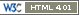 Valid HTML 4.01 Strict